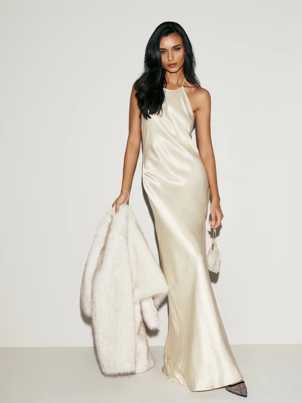 Reformation Jeany Silk Dress in fior di latte, Brand New without tags, unworn.